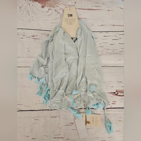 Greenlabel Accessories - New Greenlabel Quagga Women's Blue Scarf